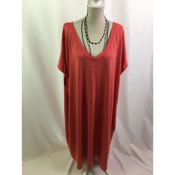 St. John's Bay Active Dress Ultimate Red 4X - Picture 2 of 16